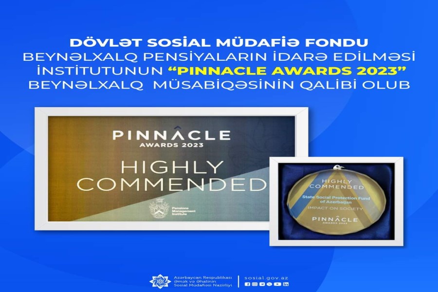 DSMF Beynəlxalq Pensiyaların İdarə Edilməsi İnstitutunun müsabiqəsinin qalibi oldu