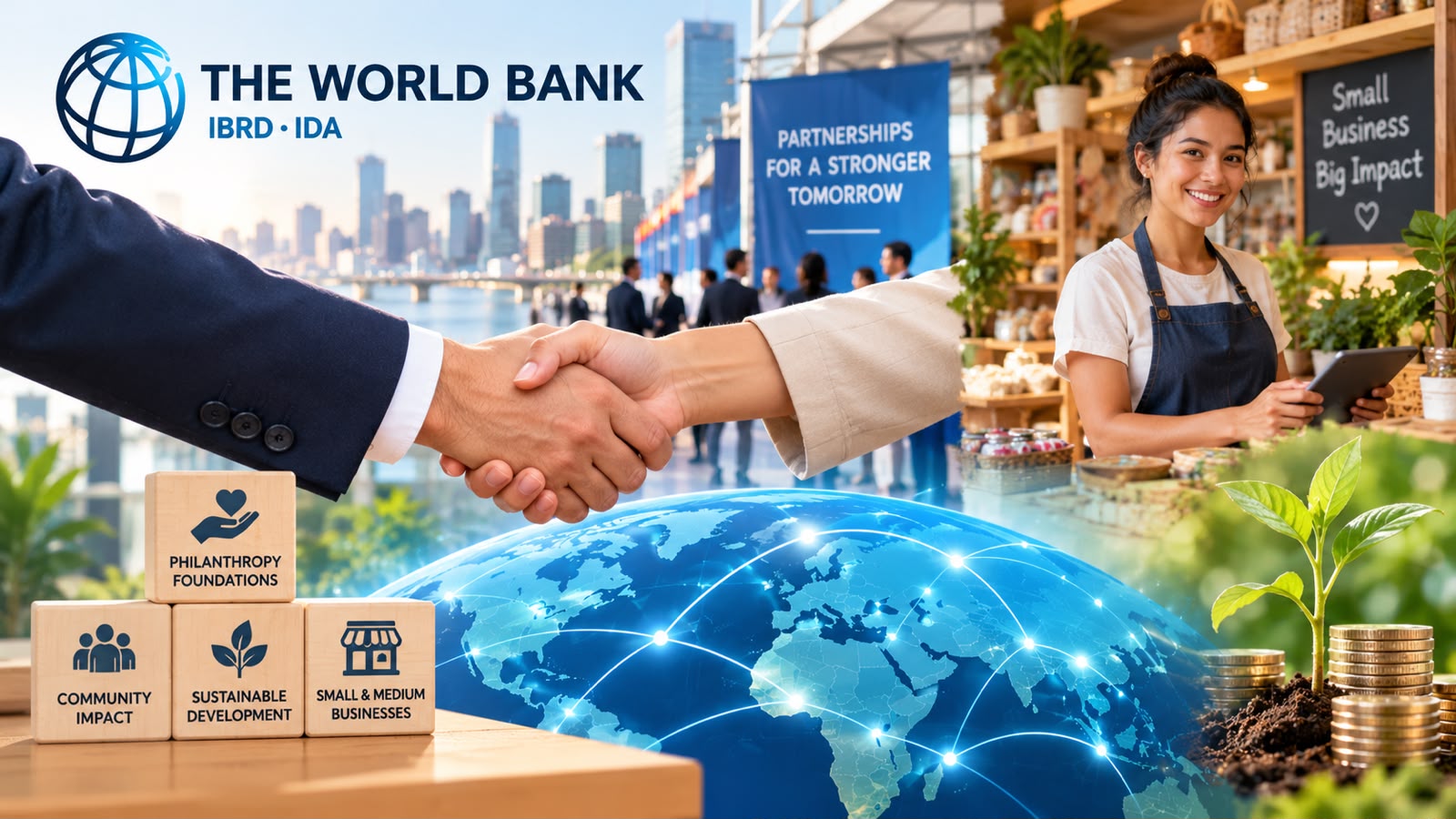 Dünya Bankı xeyriyyə fondları və kiçik bizneslərlə əməkdaşlığı genişləndirir