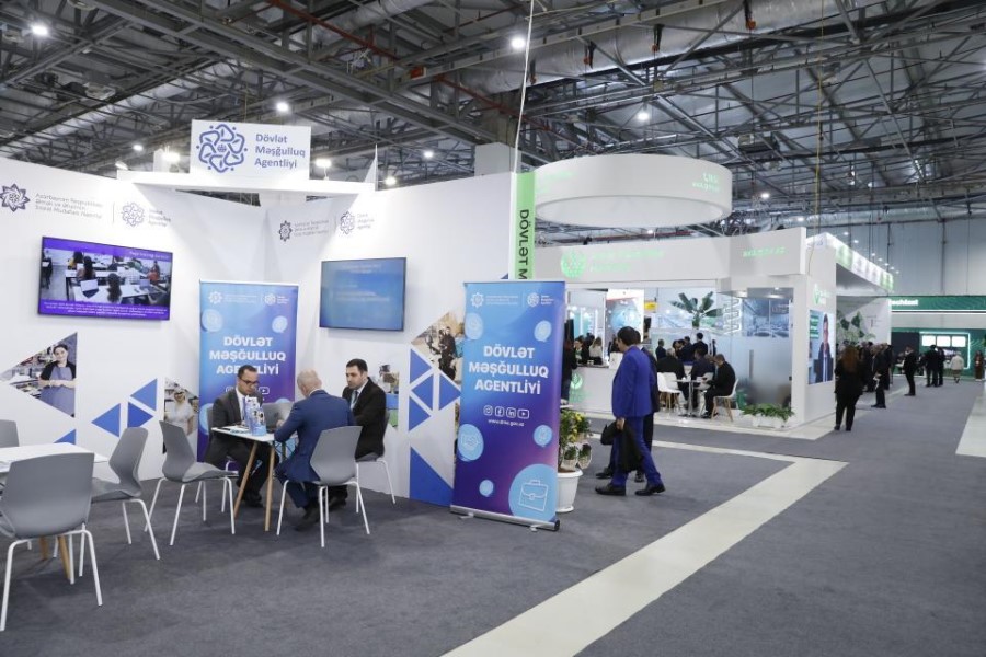 Dövlət Məşğulluq Agentliyi “Caspian Agro Week”də öz stendi ilə təmsil olunur
