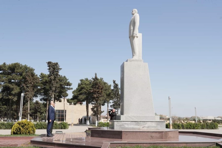 Nazir Sahil Babayev Neftçalada vətəndaşları qəbul edib