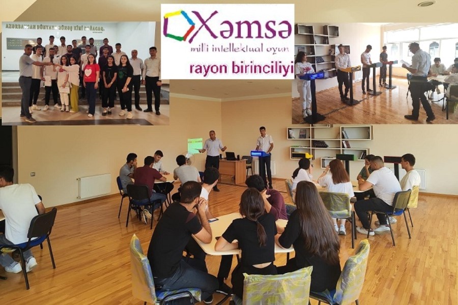 “Xəmsə” milli intellektual oyunu üzrə rayon birinciliyi - Masallıda