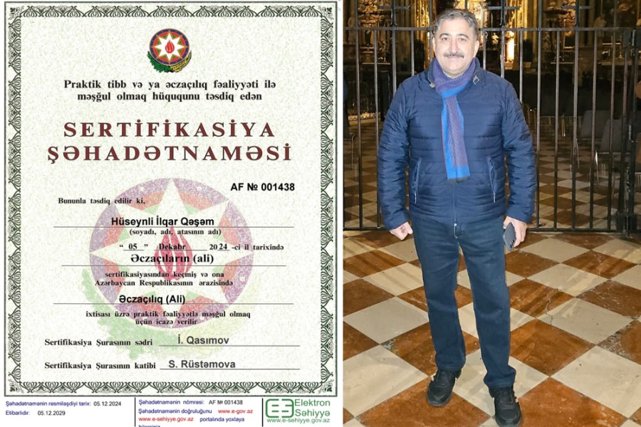 İlqar Hüseynli: "Uğur zəhmətin və əzmkarlığın nəticəsidir"