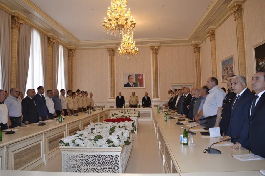 FHN-in Sumqayıt Regional Mərkəzi “Fövqəladə halların xəbərdar edilməsi sahəsində koordinasiyanın təkmilləşdirilməsi” mövzusunda seminar keçirib