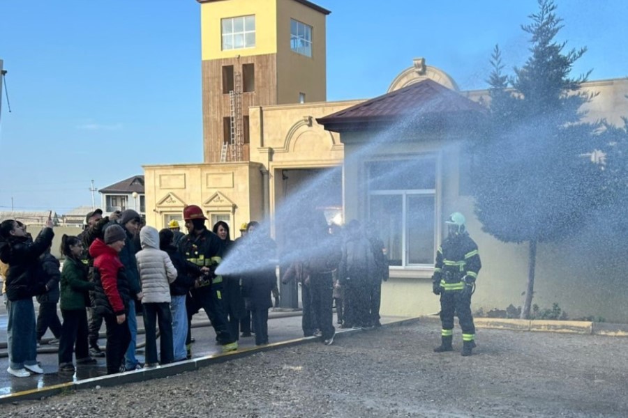 FHN-in Dövlət Yanğından Mühafizə Xidməti növbəti “açıq qapı günü” tədbiri keçirib - FOTOLAR / VİDEO