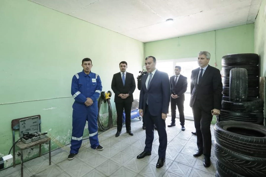 Neftçalada özünüməşğulluq proqramı çərçivəsində qurulmuş təsərrüfatlara baxış olub