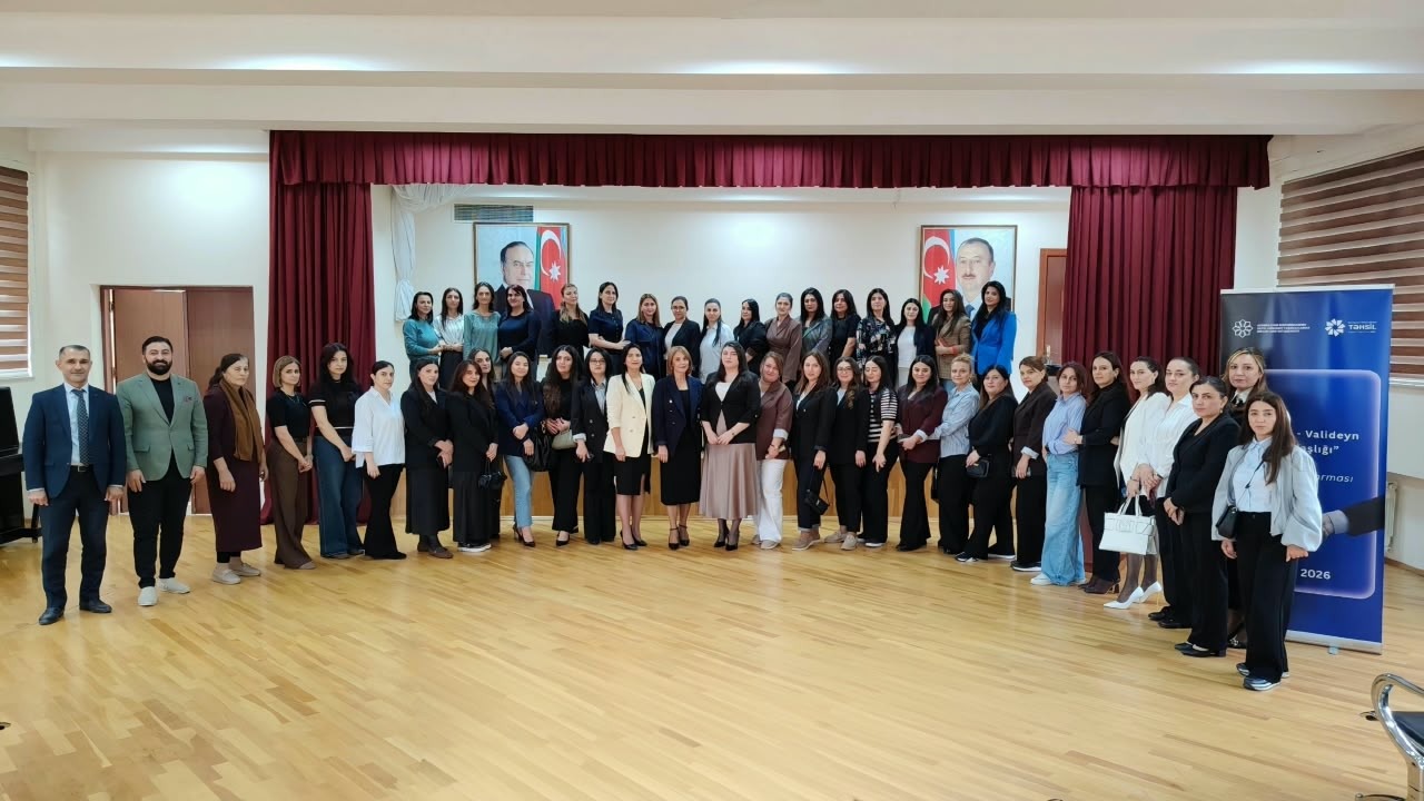 “Məktəb-Valideyn Tərəfdaşlığı” İnkişaf Platforması layihəsi çərçivəsində maarifləndirici tədbir keçirilib