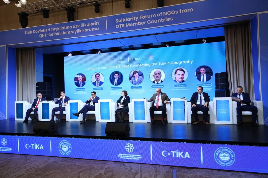 “Zəngəzur dəhlizi: Türk coğrafiyasını birləşdirən körpü” adlı panel müzakirəsi keçirilib - FOTOLAR