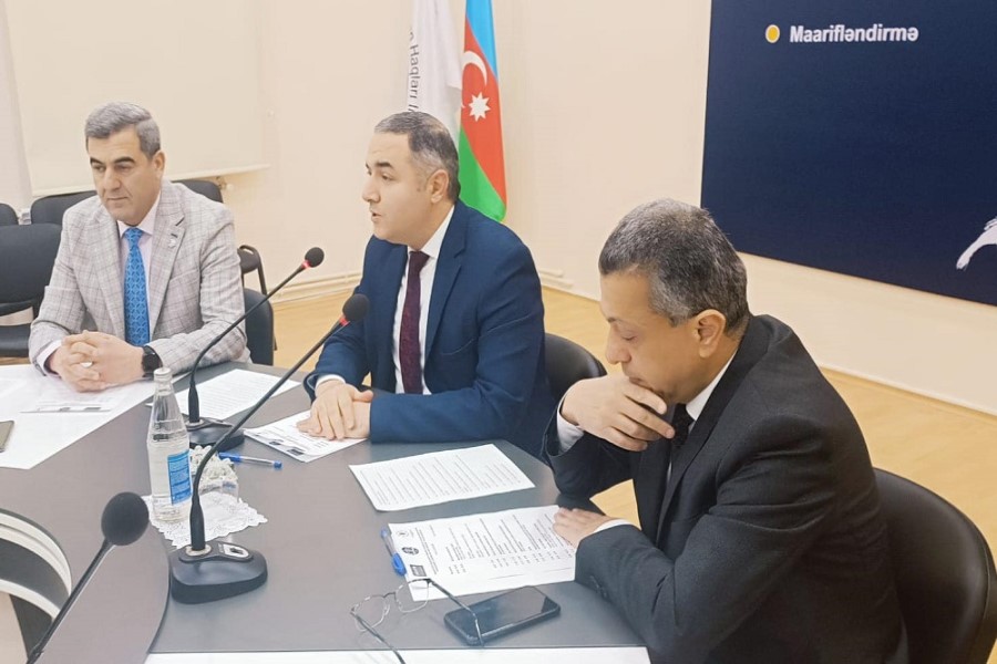 “Uşaqyönümlü hüquqi yardım” mövzusunda təlim keçirilib - FOTOLAR