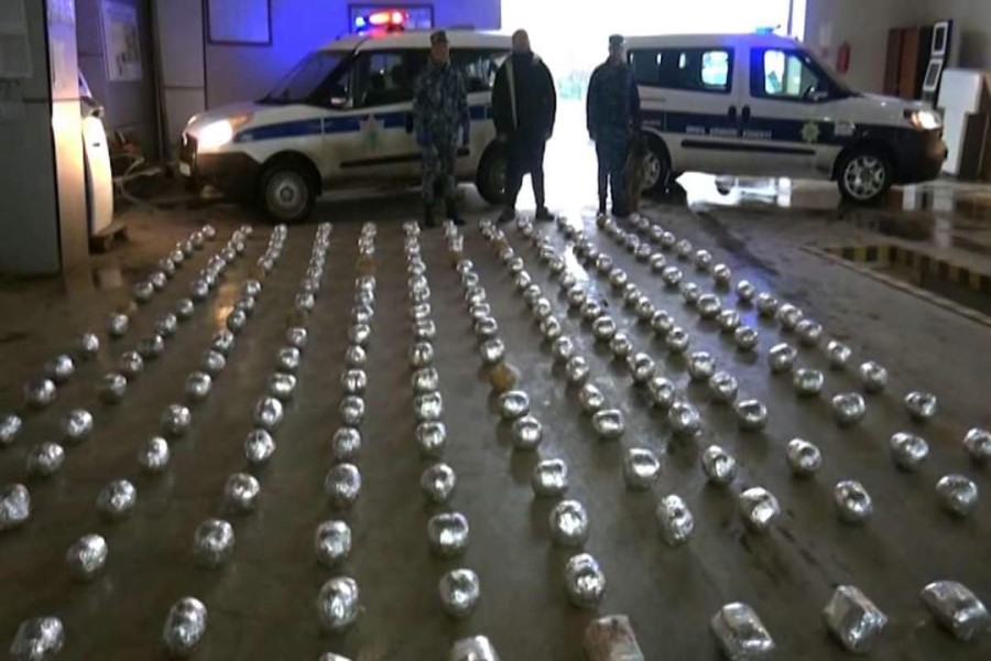 “KAHI” FORMASINA SALINMIŞ KÜLLİ MİQDARDA NARKOTİK VASİTƏ AŞKAR EDİLDİ