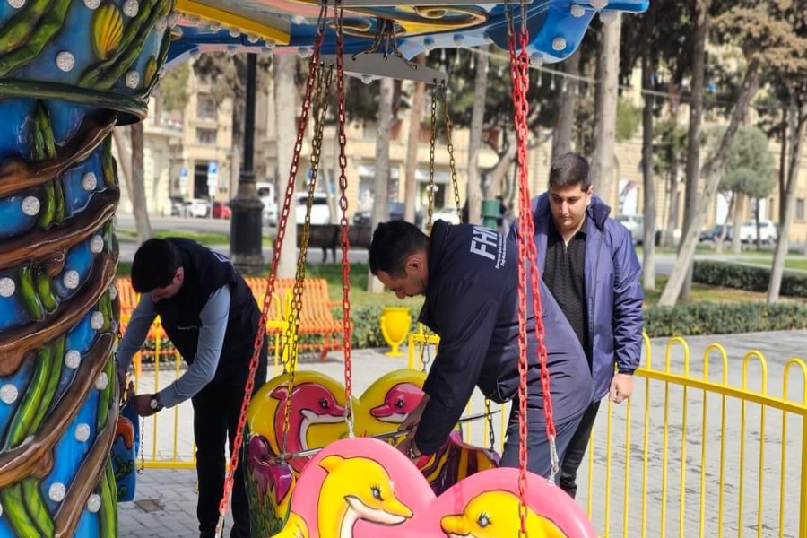 FHN bayram günləri ilə əlaqədar attraksionlara nəzarəti gücləndirib