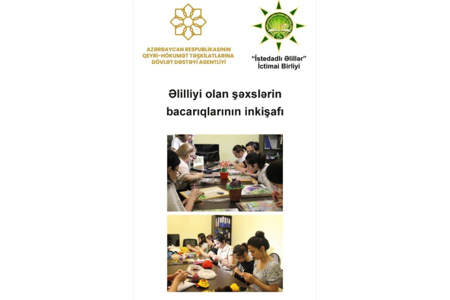 Əlilliyi olan şəxslər üçün yaradıcılıq və bacarıq inkişafı layihəsi başladı
