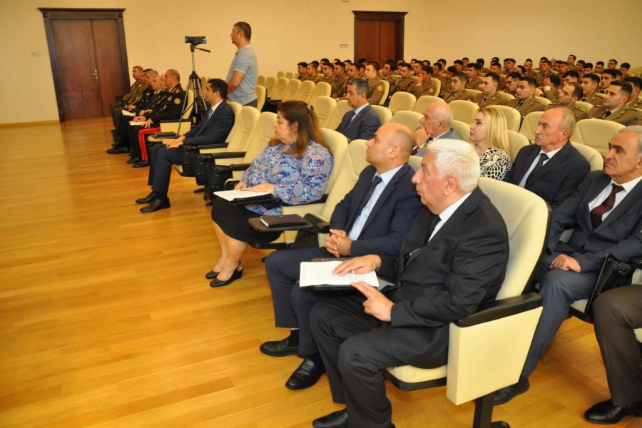 FHN-in Akademiyasının məzunlarının püşkatma yolu ilə vəzifələrə təyinatı prosesində İctimai şura üzvləri də iştirak ediblər