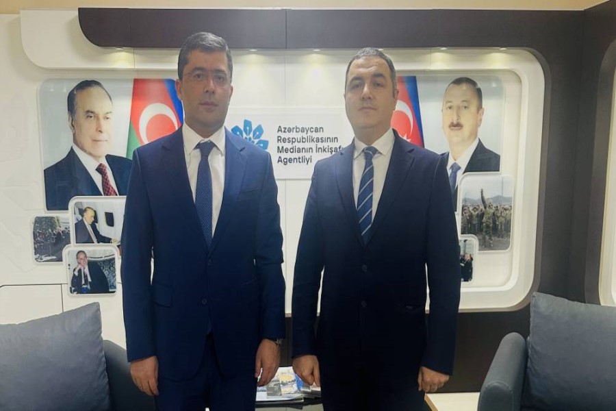 Hüquq və İnsan Haqları İnstitutunun və Medianın İnkişafı Agentliyinin rəhbərləri arasında görüş keçirilib