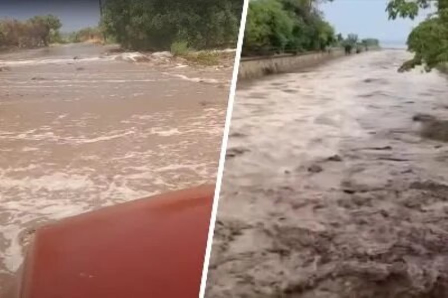 Yunanıstanda güclü yağışlar səbəbindən adalarda daşqınlar yaşanır