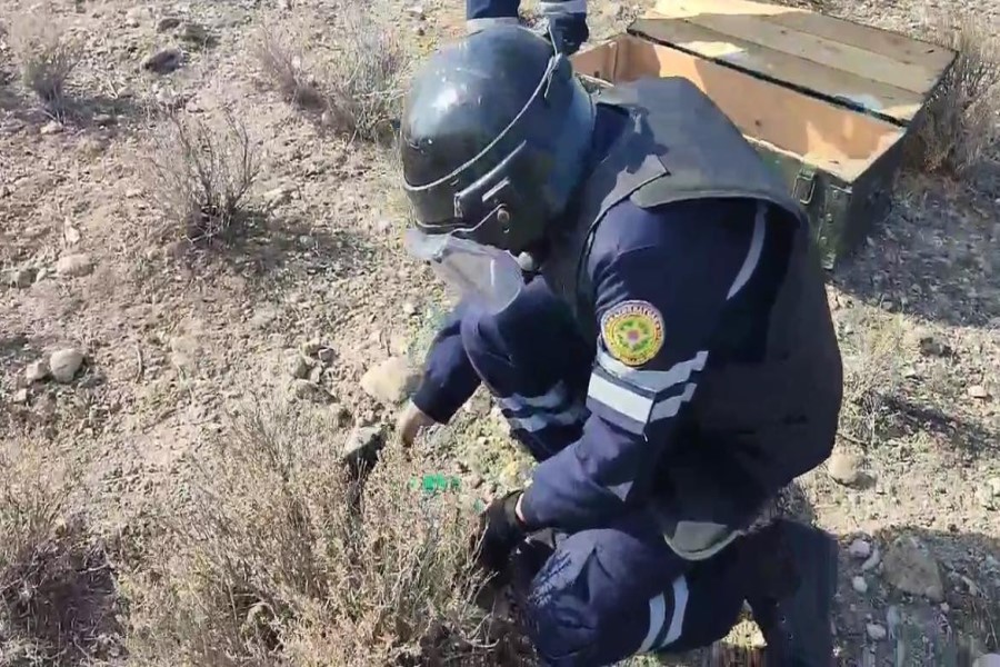 Kəngərli rayonu, Yeni Kərki kəndi ərazisində hərbi sursatlar aşkar edilib