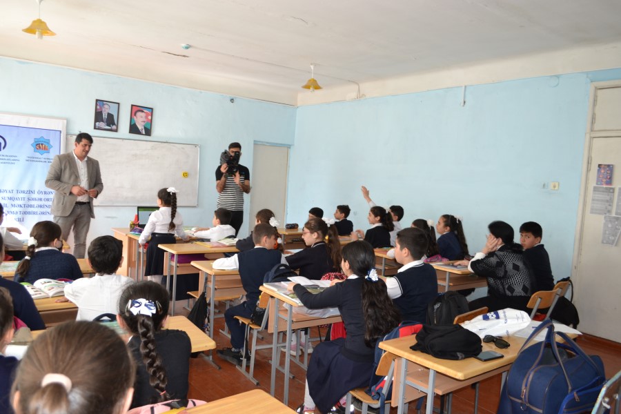 Uşaqlarda sağlam həyat tərzinin və mədəniyyətin formalaşmasına xidmət edən növbəti fakultativ məşğələ keçirilib