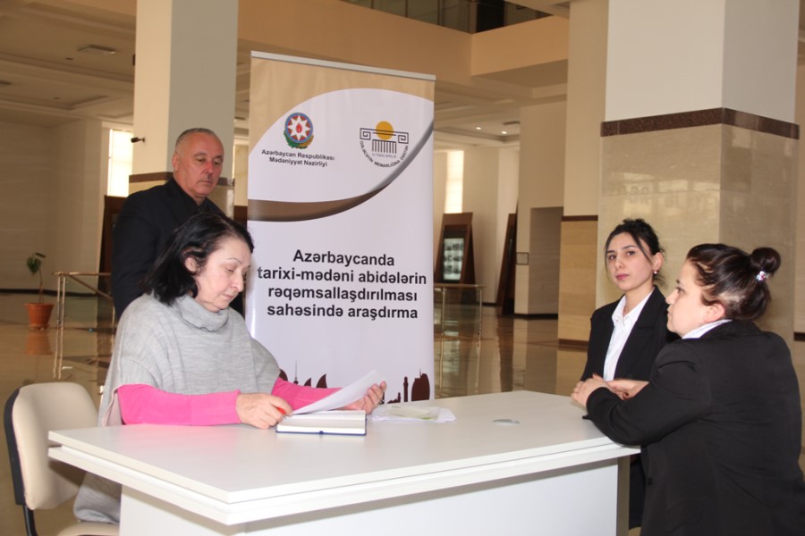 Azərbaycanda tarixi-mədəni abidələrin rəqəmsallaşdırılması sahəsində araşdırma