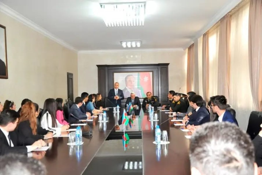 Nərimanov rayonunda “Heydər Əliyev və vətənpərvər Azərbaycan Gəncliyi” mövzusunda tədbir keçirilib - FOTO
