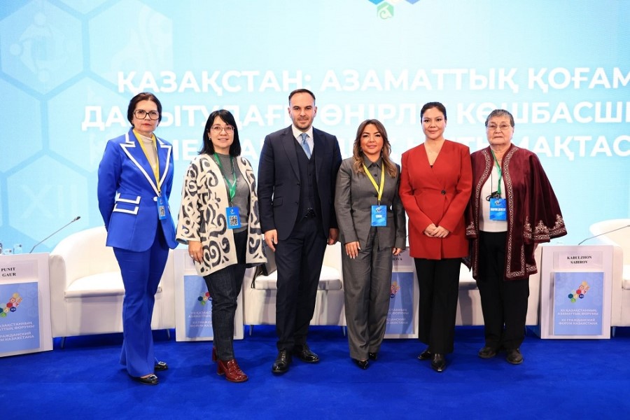 Qazaxıstanda 12-ci Vətəndaş Cəmiyyəti Forumu keçirilir - FOTOLAR