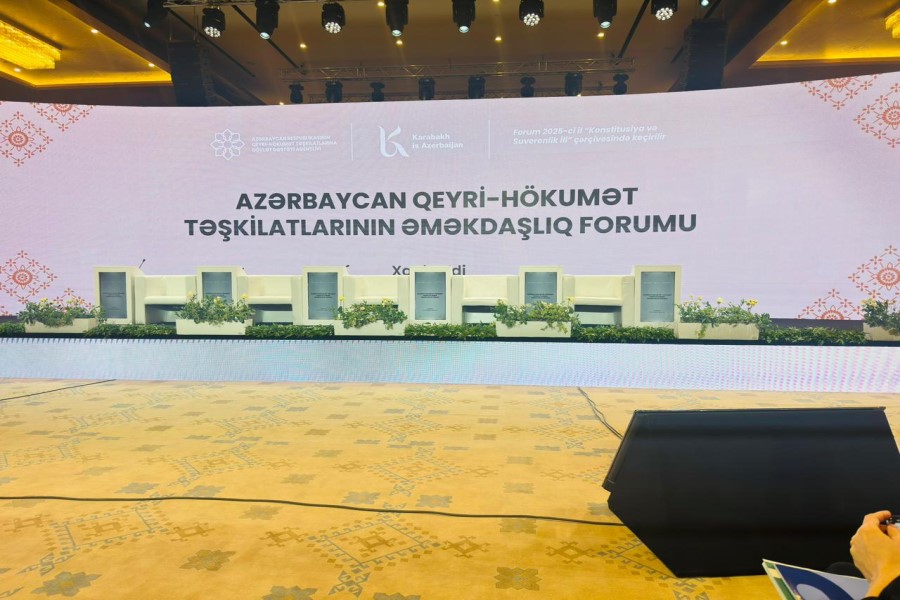 “Azərbaycan Qeyri-Hökumət Təşkilatlarının Əməkdaşlıq Forumu” keçirilir