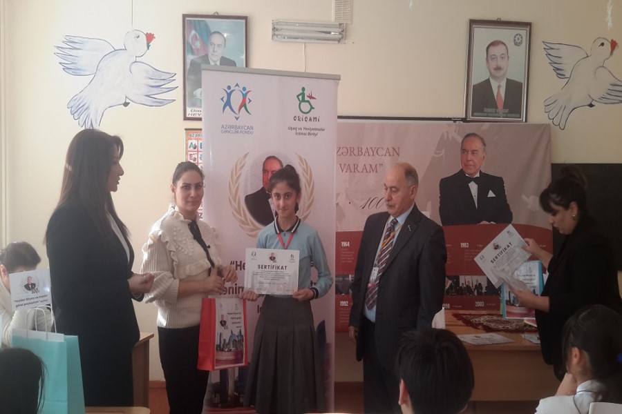 QHT layihənin icrasını Maştağa, Nardaran, Bilgəh qəsəbələrində yerləşən təhsil ocaqlarında davam etdirir - FOTOLAR