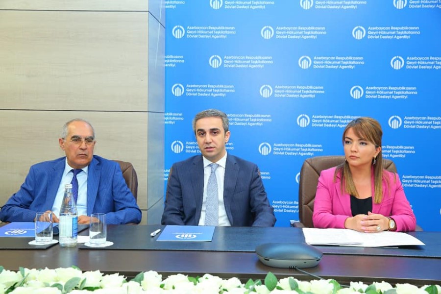 Agentlikdə QHT qanunvericiliyin təkmilləşdirilməsi ilə bağlı ictimai müzakirə keçirilib - FOTOLAR