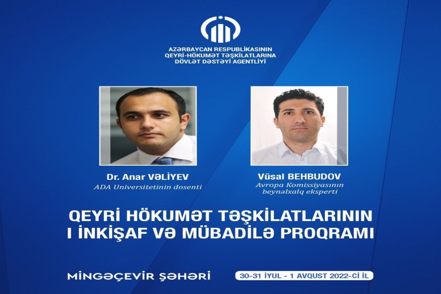 “QHT-lərin I İnkişaf və Mübadilə proqramı”nın təlimçiləri məlum oldu