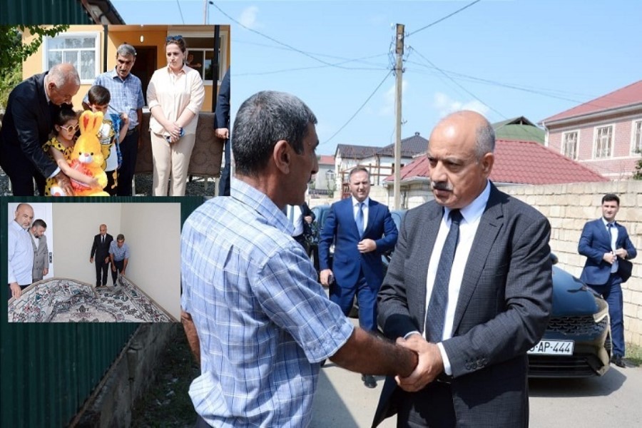 Masallıda şəhid ailəsi üçün fərdi yaşayış evi tikilib