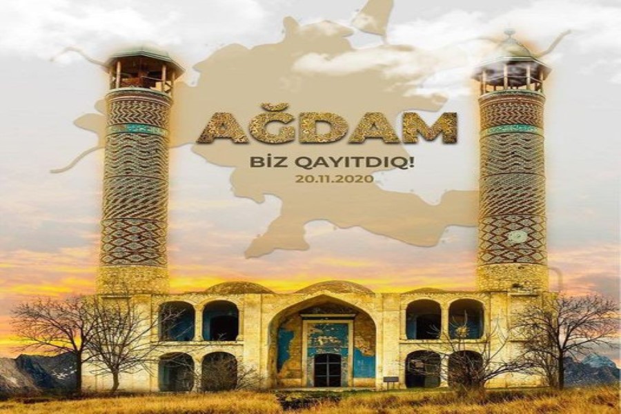 Ağdam şəhərinin işğaldan azad olunmasının 3-cü ildönümüdür