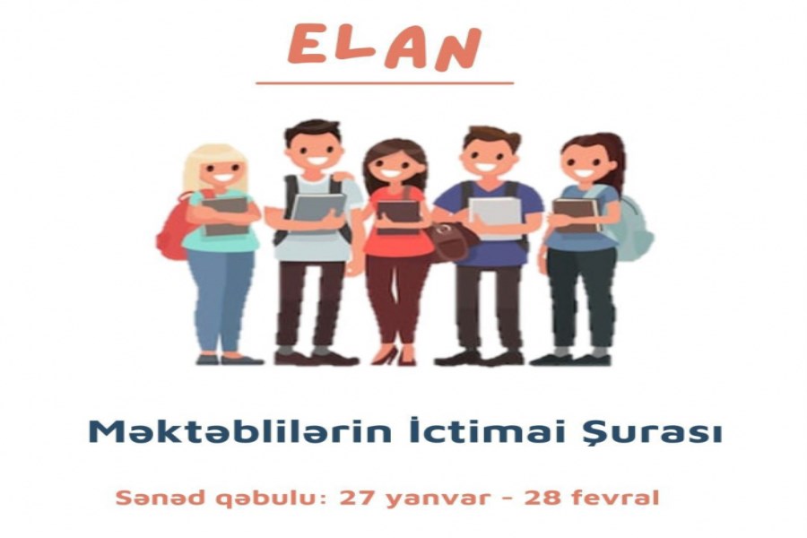 Məktəblilərin İctimai Şurası yaradılır - ELAN
