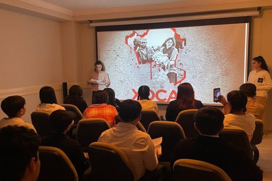 “Xocalı – XX əsrin faciəsi” adlı tədbir keçirilib - FOTOLAR