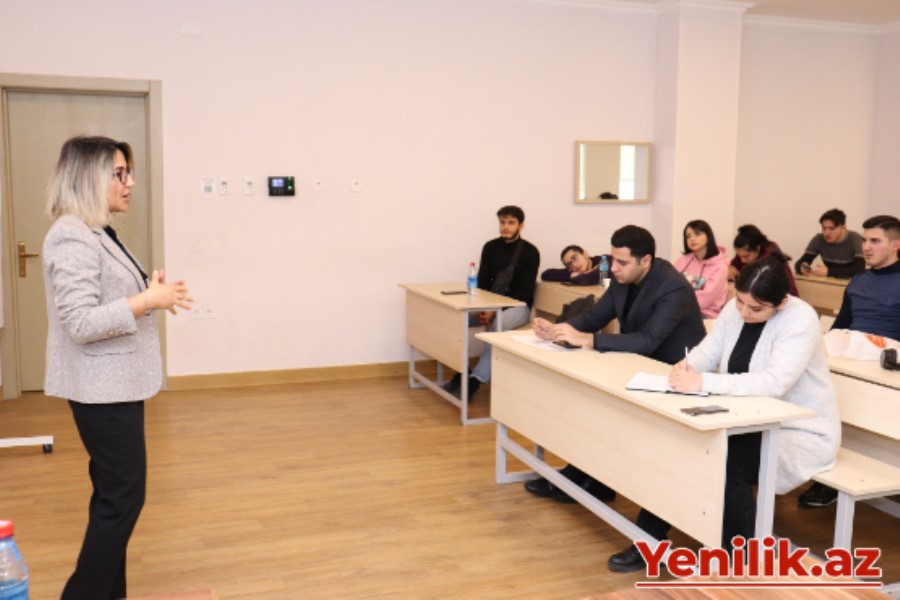 Mediasiya Şurası Bakı Ali Neft Məktəbi tələbələri üçün maarifləndirici seminar keçirib