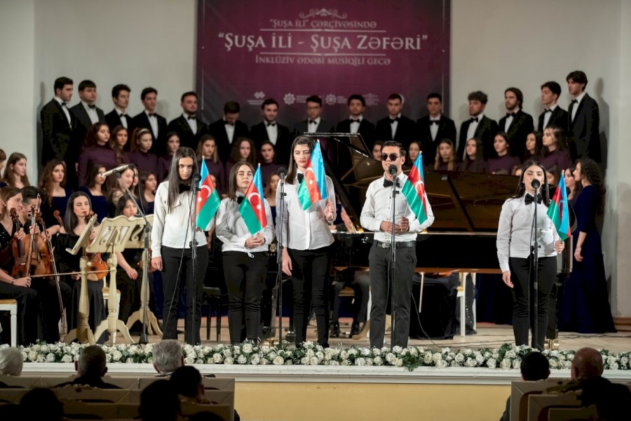Əlilliyi olan şəxslərin iştirakı ilə “Şuşa İli - Şuşa Zəfəri” adlı tədbir keçirilib - FOTO