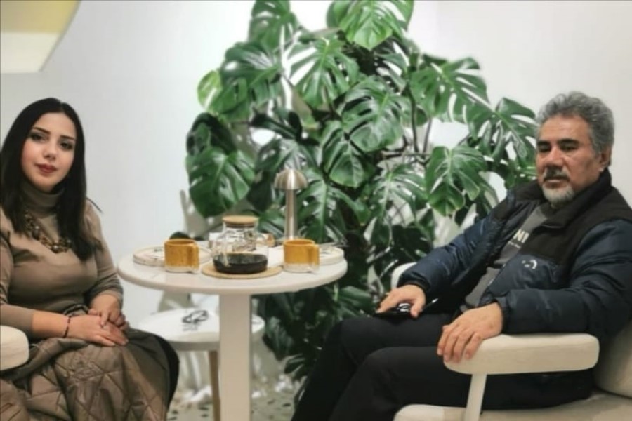QHT sədri dünya şöhrətli rəssam, xanəndə Vədud Müəzzin ilə görüşüb
