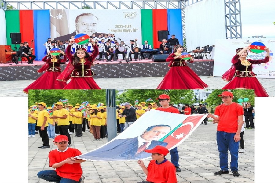 Ulu Öndərin 100 illiyi münasibətilə təhsil festivalı