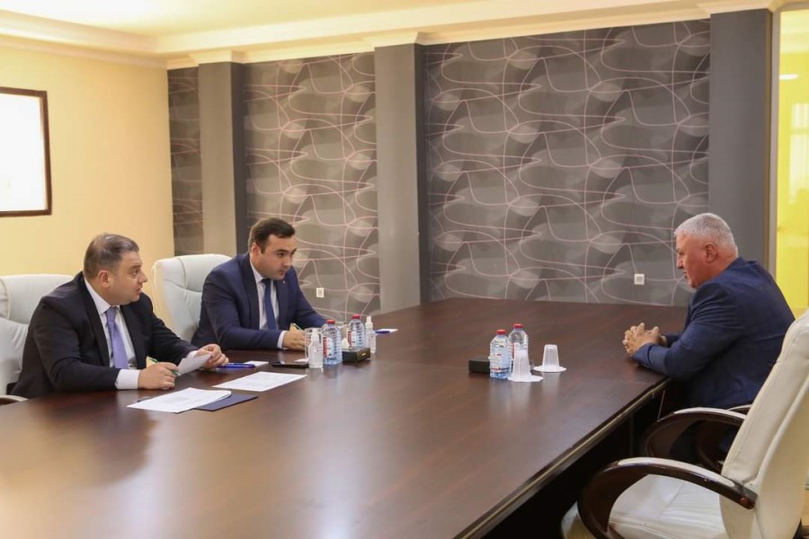 Nazirliyin Aparat rəhbərinin müavini Cavid Əbdul-Qədirov Tərtər rayonunda vətəndaşları qəbul edib