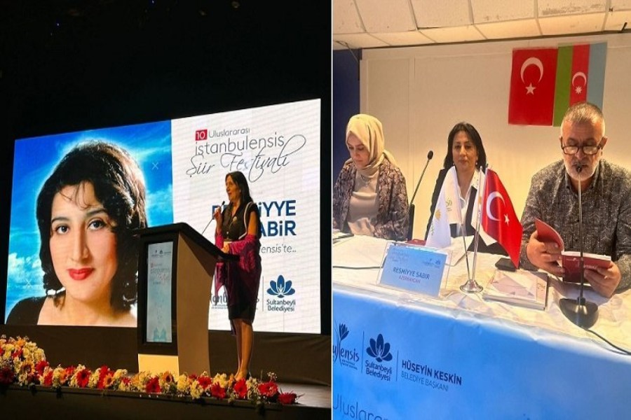 Rəsmiyyə Sabir X Uluslararası İstanbulensis Şeir Festivalında Azərbaycanı təmsil edib
