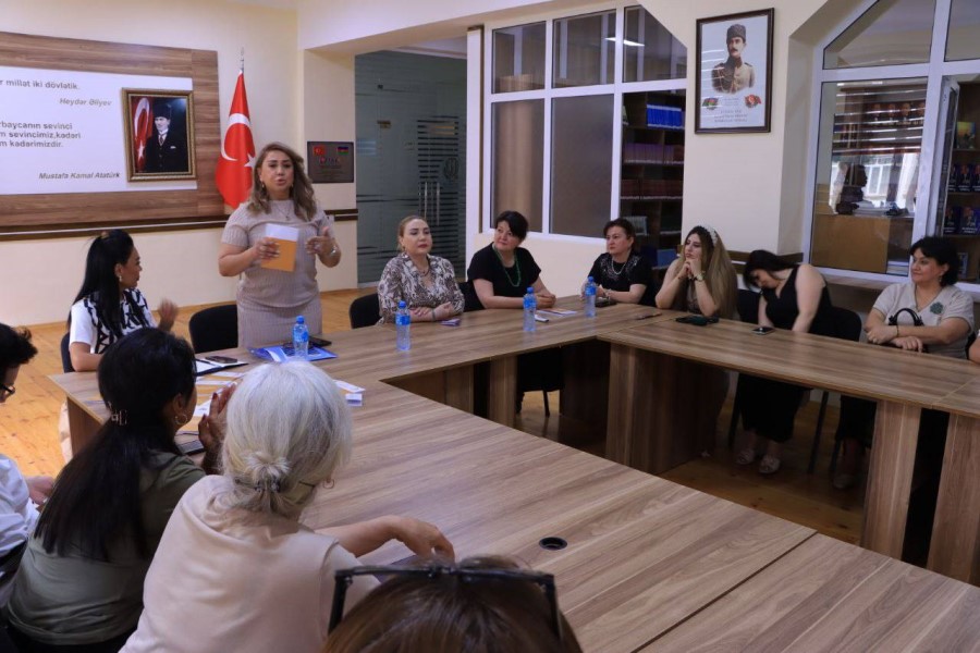 “Vəfa” Sosial Problemlərin Həllinə Dəstək İctimai Birliy Gəncədə tədbir keçirib- FOTOLAR