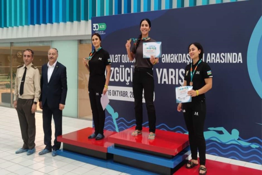 FHN-in əməkdaşları üzgüçülük yarışında yüksək nəticələr qazanıblar
