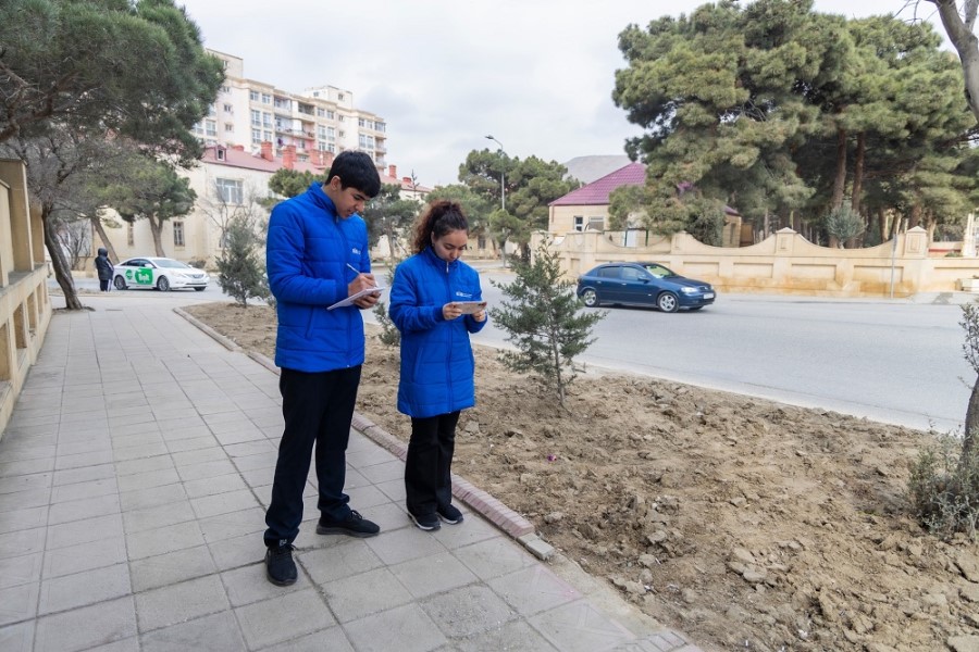 Paytaxt rayonlarında monitorinqlər davam etdirilir - FOTOLAR