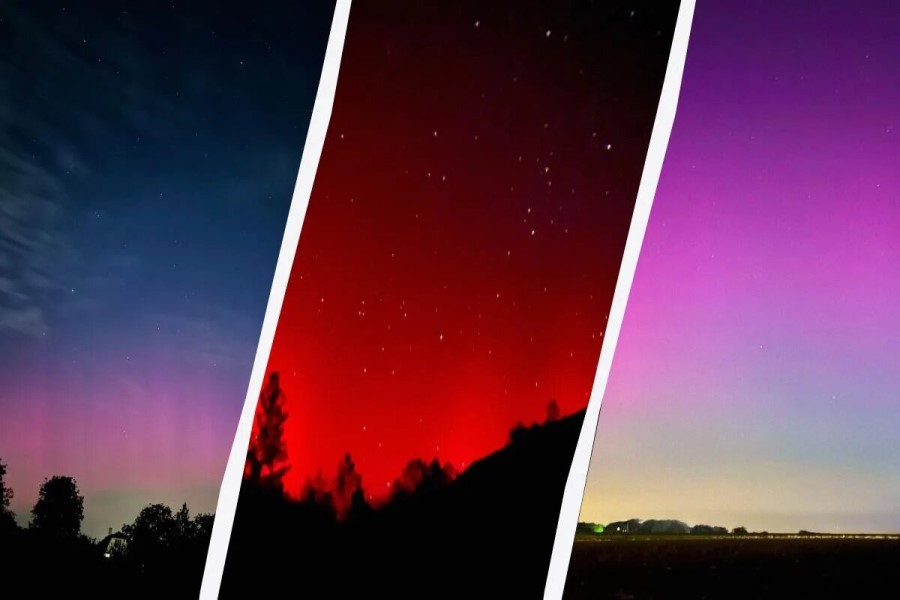 Yerə maqnit qasırğası vurdu: səma parlaq aurora ilə işıqlandı / FOTO