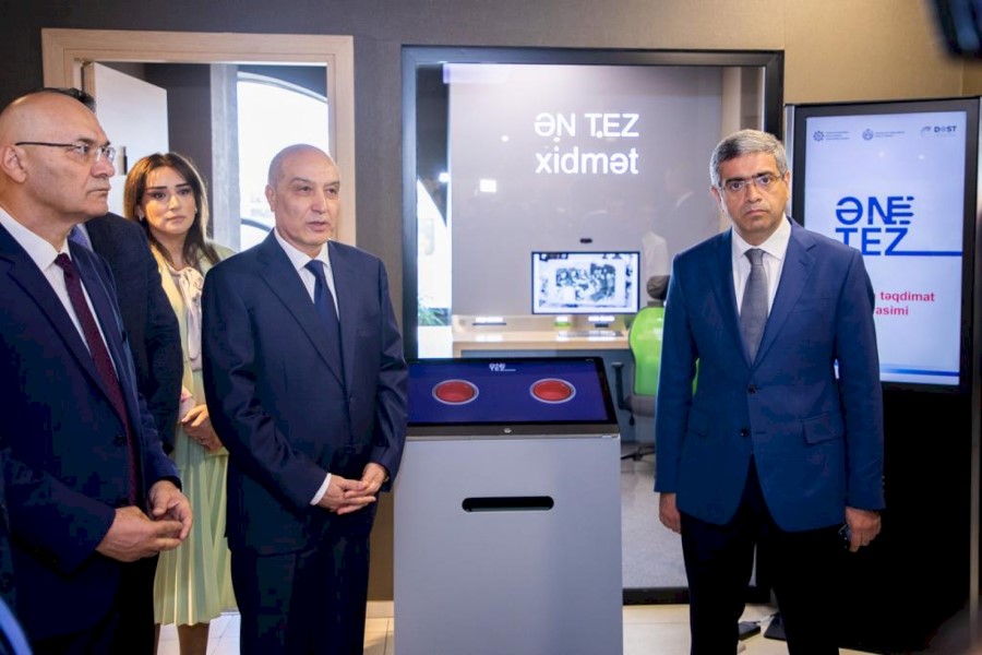 Ədliyyə Nazirliyinə Təcili Elektron Zəng (“ƏN TEZ”) xidməti ilk olaraq DOST Mərkəzində istifadəyə verildi - FOTO +VİDEO