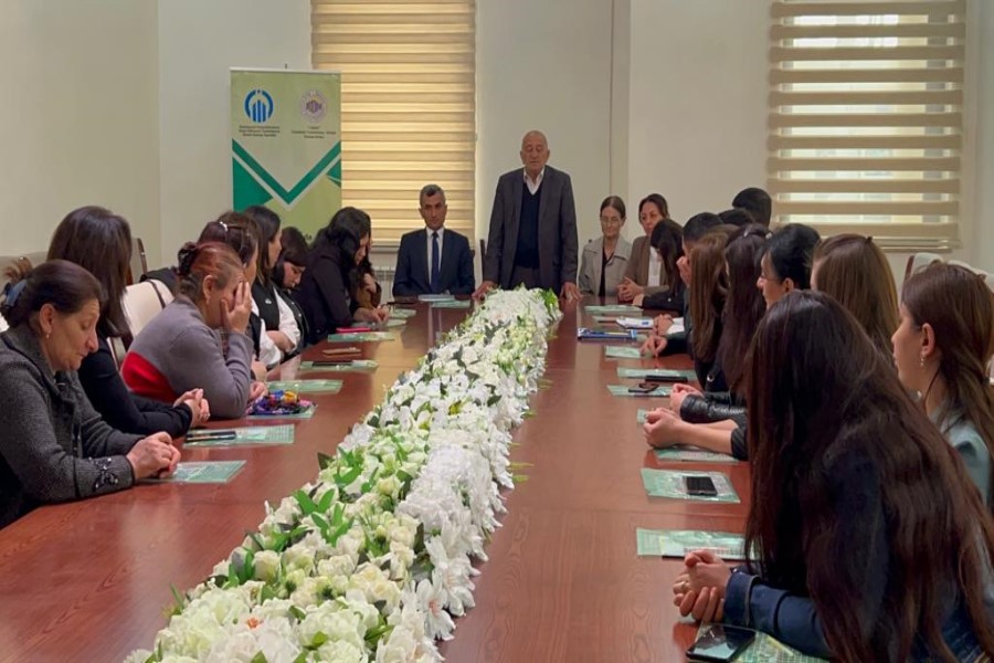 “Regionlarda erkən nikah hallarının azaldılmasına dəstək verilməsi” layihəsinin Tərtər rayonunda 3-cü tədbiri keçirilib
