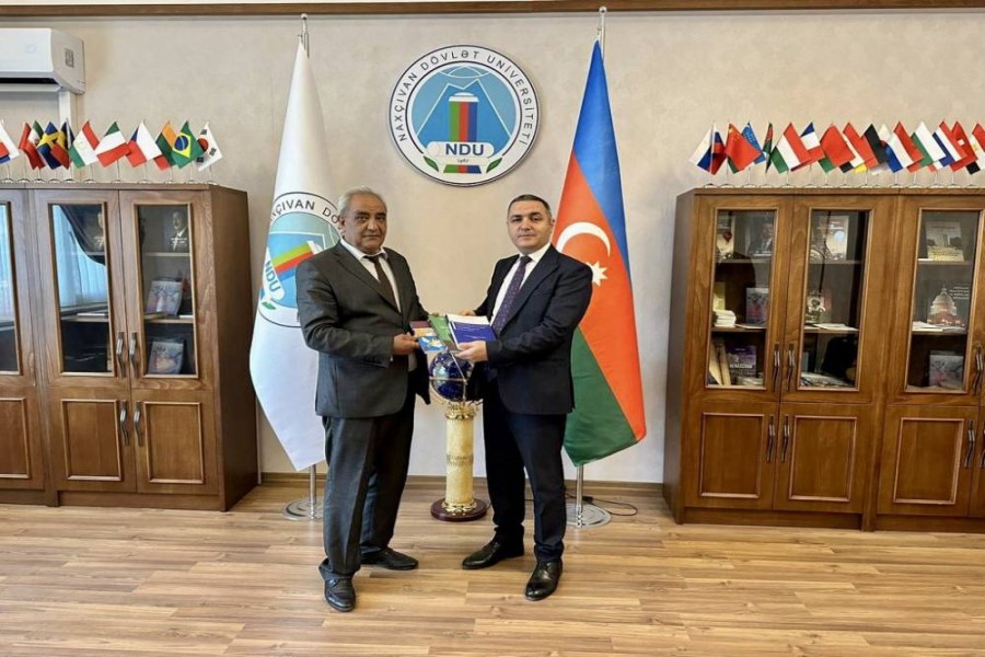 “İnsan Hüquqları Aylığı” çərçivəsində Hüquq və İnsan Haqları İnstitutunun rəhbəri Naxçıvan Dövlət Universitetində işgüzar səfərdə olub