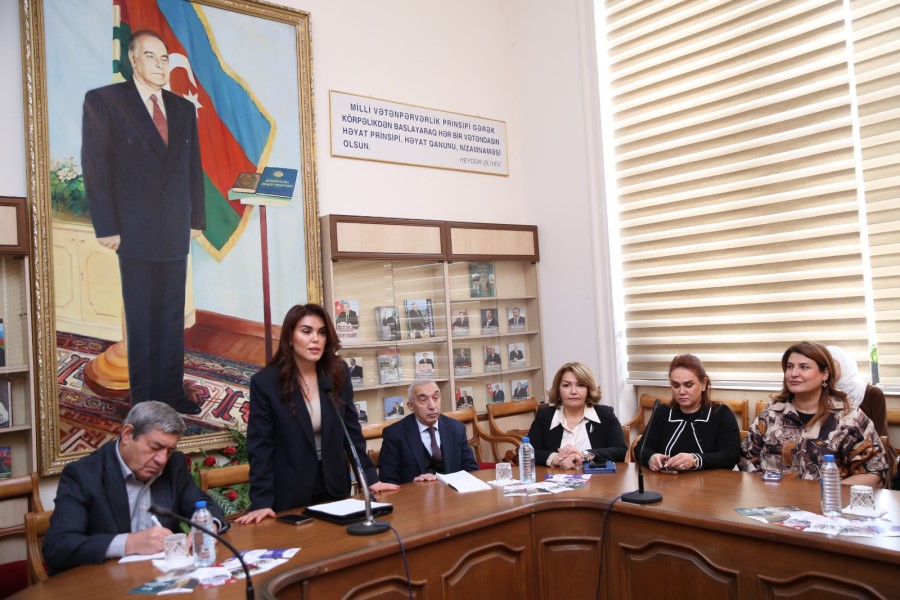 Pedaqoji Universitetdə Bəkir Çobanzadənin 130 illiyi qeyd edilib - FOTOLAR
