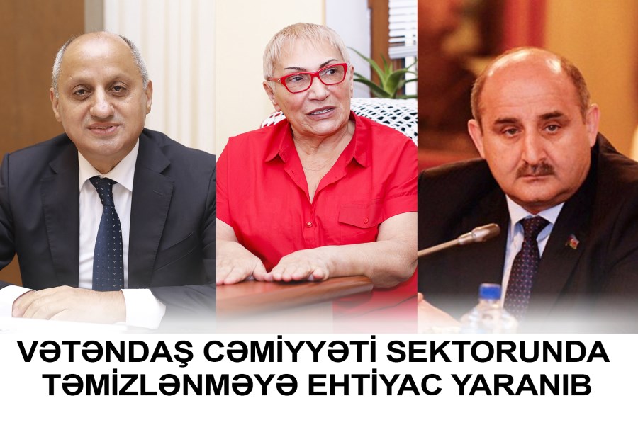 Vətəndaş cəmiyyəti sektorunda təmizlənməyə ehtiyac yaranıb - MÜNASİBƏT