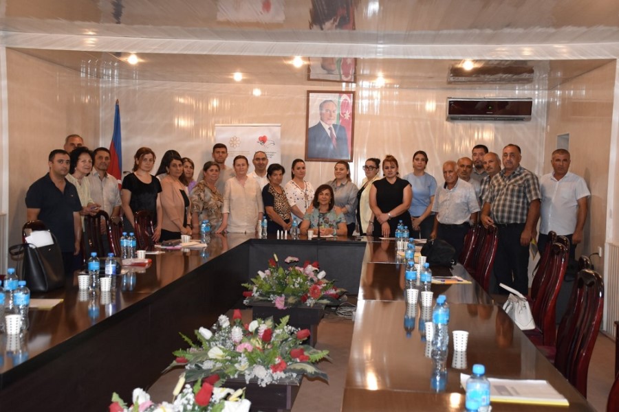 “Sağlamlıq üçün tibbi təfəkkürün inkişafı” layihəsi çərçivəsində yekun tədbir İmişlidə keçirilib - FOTOLAR