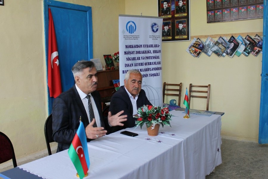 Quba Regional Qeyri-Hökumət Təşkilatlarının Resurs və Təlim Mərkəzi İctimai Birliyinin layihə çərçivəsində növbəti tədbiri - FOTOLAR