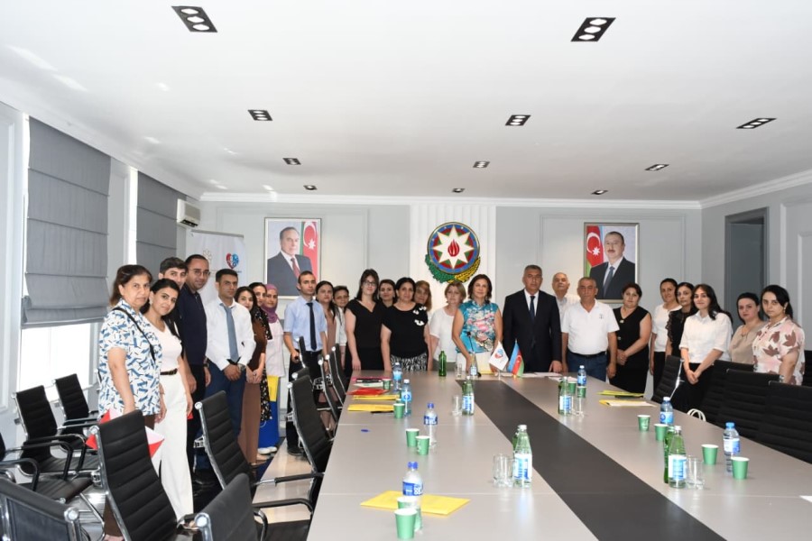 Yevlax rayonunda "Kiçik addımlar-böyük nəticələr" layihəsi çərçivəsində tədbir keçirilib