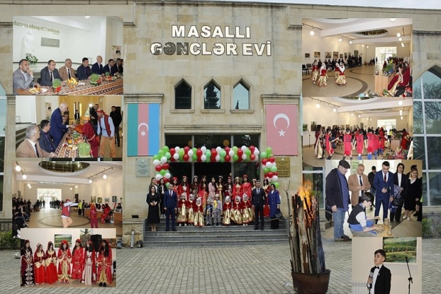 Masallı gənclərinin Novruz şənliyi